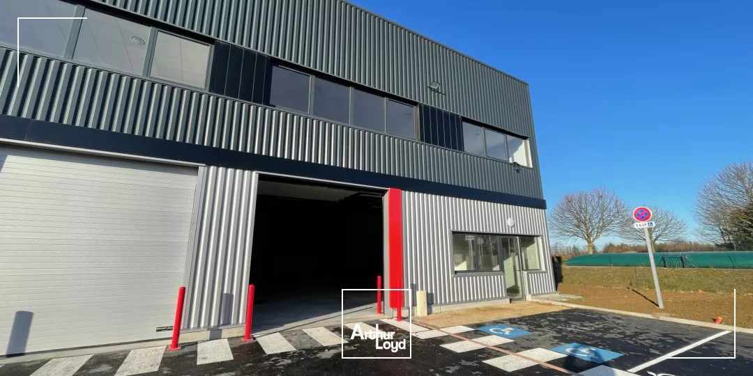 A LOUER - LOCAUX D'ACTIVITÉS NEUFS - 2268 M2 DIVISIBLES - SAINT-QUENTIN