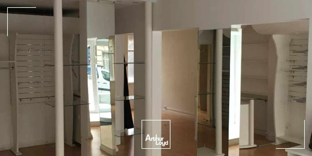 Hyper centre-ville de Limoges, local commercial à louer