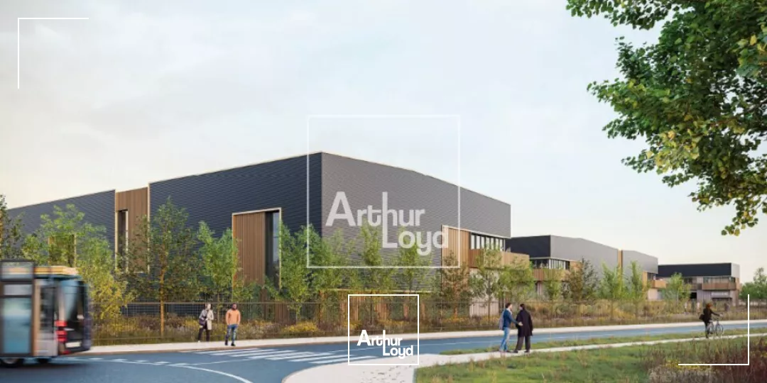 Entrepôt neuf avec mezzanine à louer