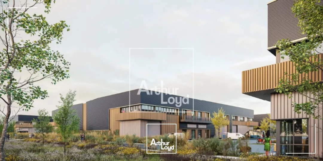 Entrepôt neuf avec mezzanine à louer