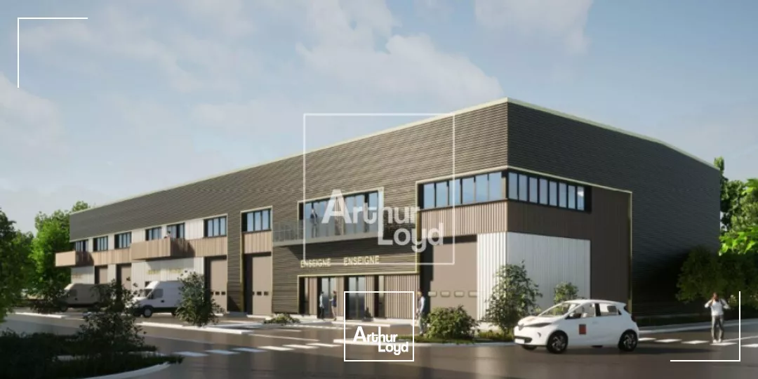 Entrepôt neuf avec mezzanine à louer