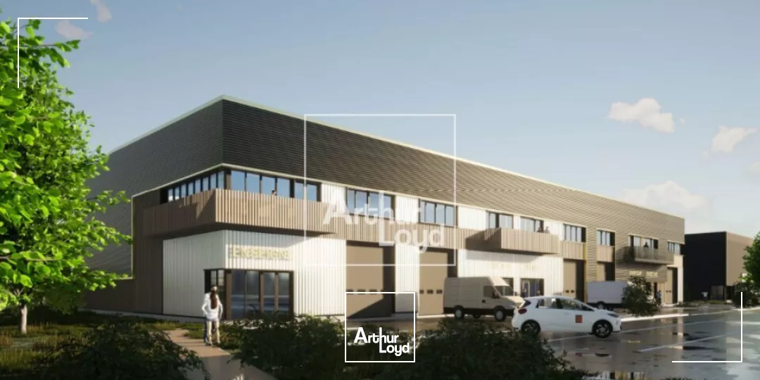 Entrepôt neuf avec mezzanine à louer