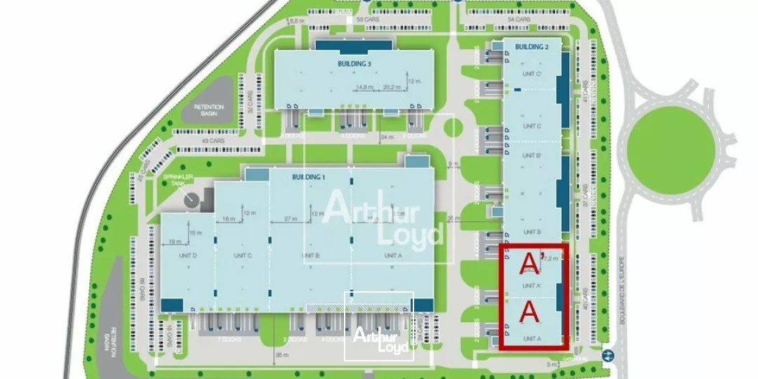 Belles cellules d' activité à louer - COMBS LA VILLE