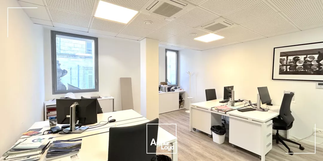 A louer - Bureaux de 126 m² - Bordeaux Quinconces