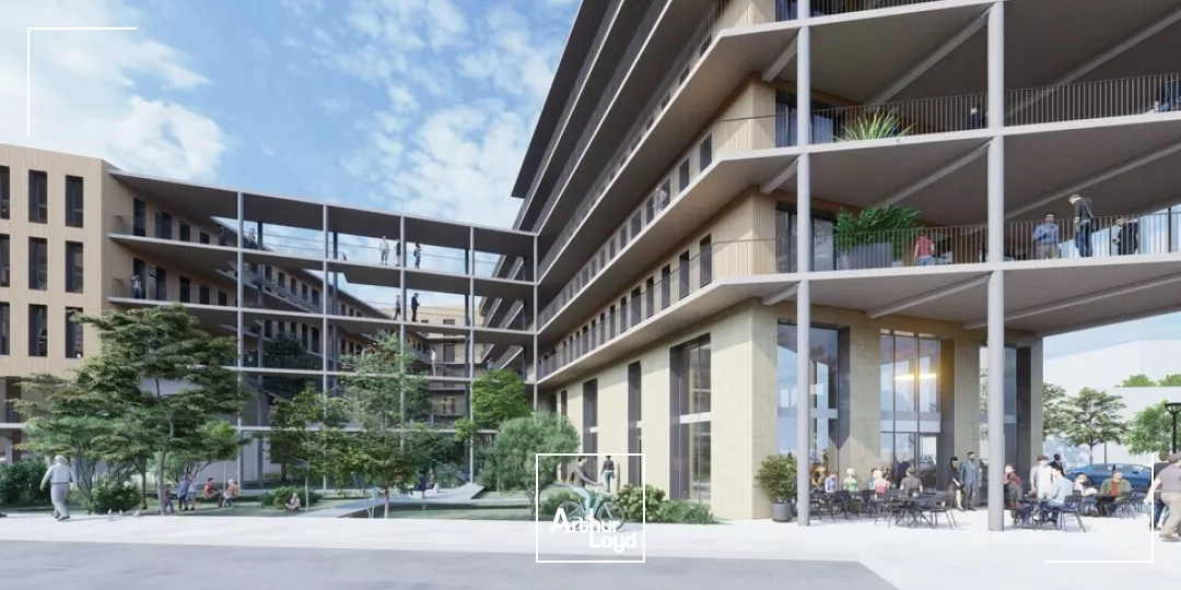 Programme neuf bureaux à louer Avignon Gare TGV Courtine