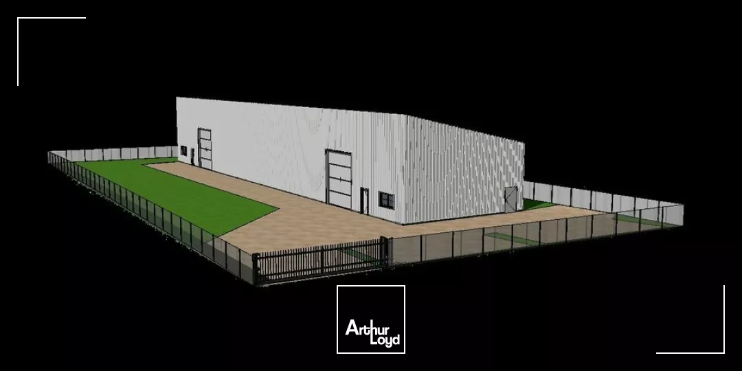 TOURS SUD 2 LIONS - A LOUER BÂTIMENT D'ACTIVITES NEUF DE 540 M² - TERRAIN DE 2 000 M²