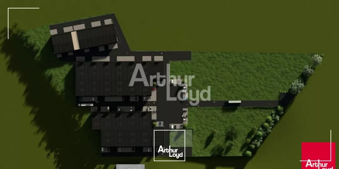 GOVEN - PARC D'ACTIVITES ECOPARK - CELLULE A L'ACHAT OU A LA LOCATION - 238 M²