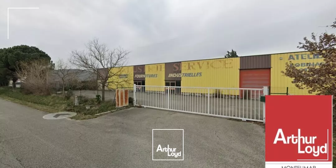 MONTELIMAR NORD - ZONE DU MEYROL - A louer entrepôt d'une surface d'environ 600 m2 avec bureaux et parking.
