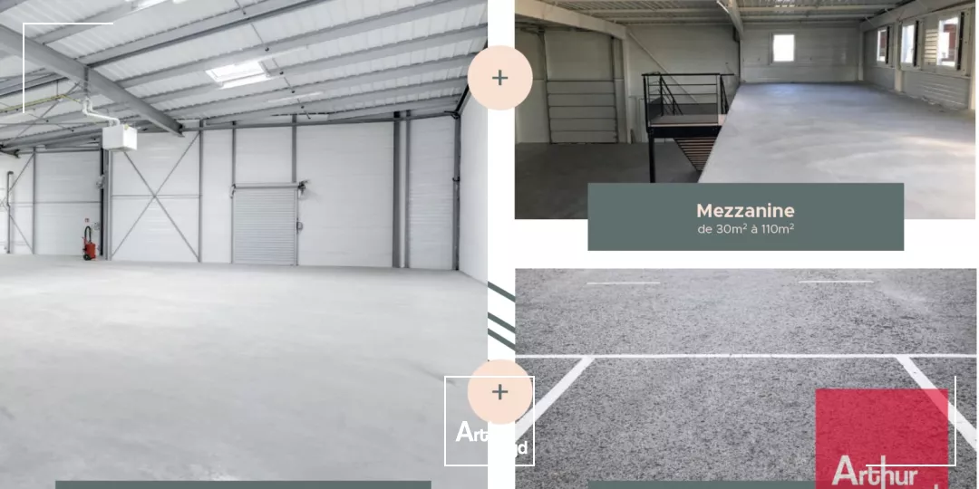 Local d'activité neufs à louer - Saint-Georges d'Orques