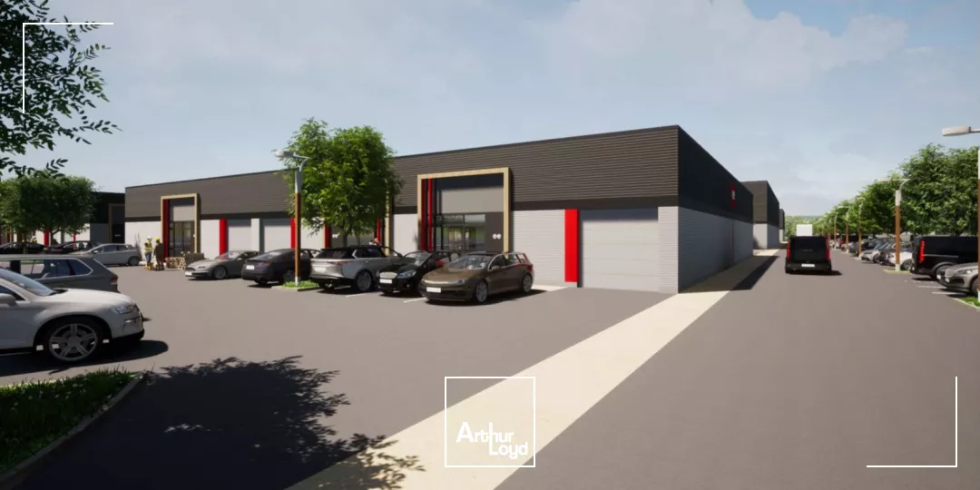 32 cellules d'activités neuves à Louer de 125 à 638 m² à Chécy dans le Loiret (45)