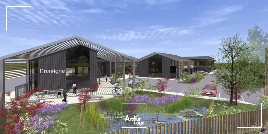 Forest Park Roncq : Bureaux neufs proche tous commerces à louer à vendre
