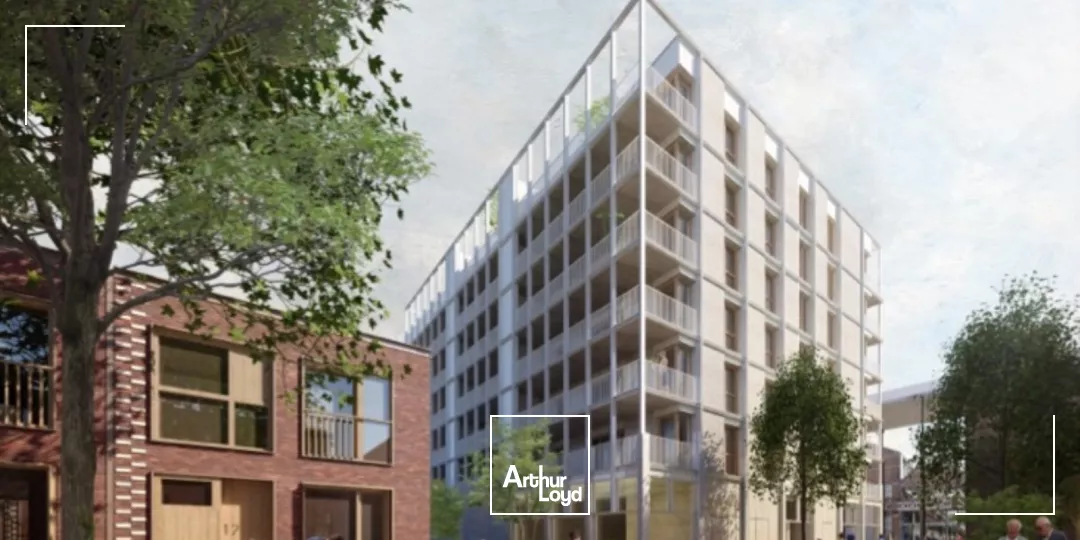 Local commercial à vendre Lille - 362 m² avec façade vitrée et parkings au coeur de l'écoquartier dynamique FIVES CAIL