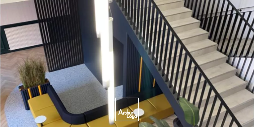 Bureaux modernes à louer à Lille - Immeuble BREEAM Very Good au coeur d'Euratechnologies - PMR sécurisé