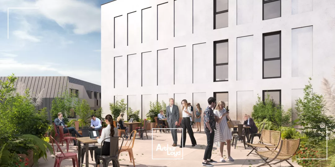 Surfaces de bureaux neufs à vendre ou à louer au coeur du parc Eurasanté à Loos