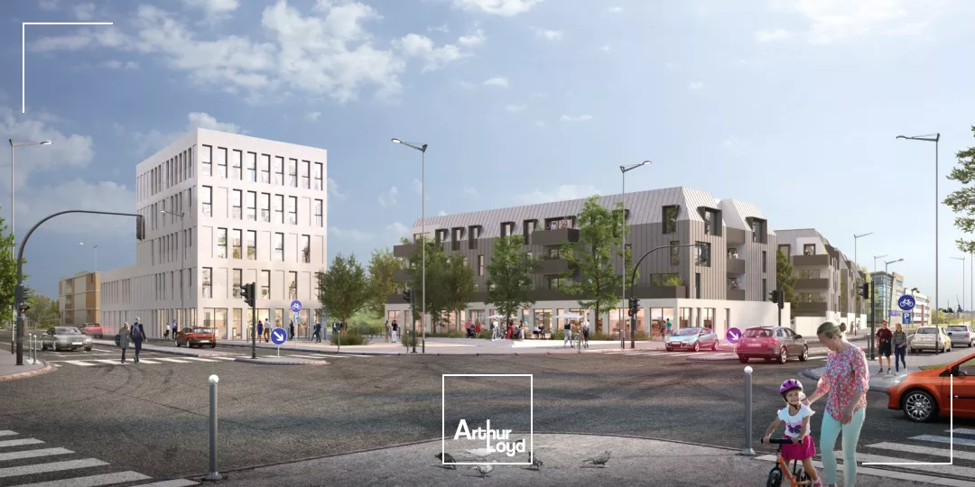 Surfaces de bureaux neufs à vendre ou à louer au coeur du parc Eurasanté à Loos