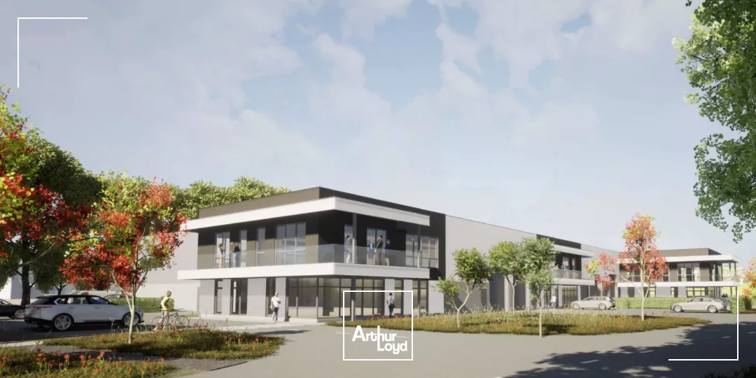 A louer, Entrepôts + bureaux neufs, Saint André Lez Lille 