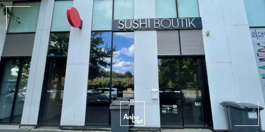 Local commercial de 180 m2 à Loos - Proximité immédiate avec le quartier Eurasanté 