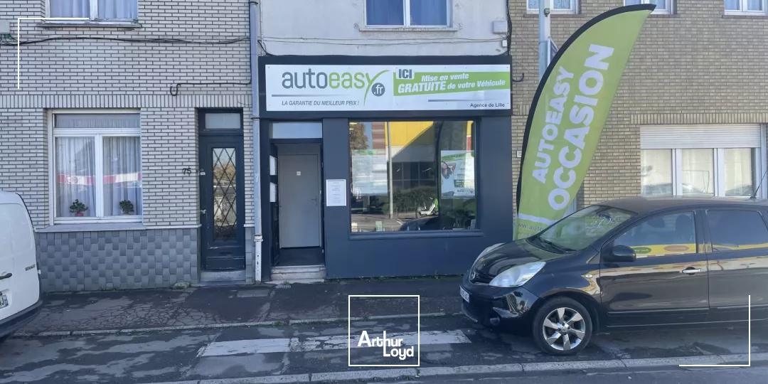 Locaux à louer avec une belle visibilité dans le centre de LOOS