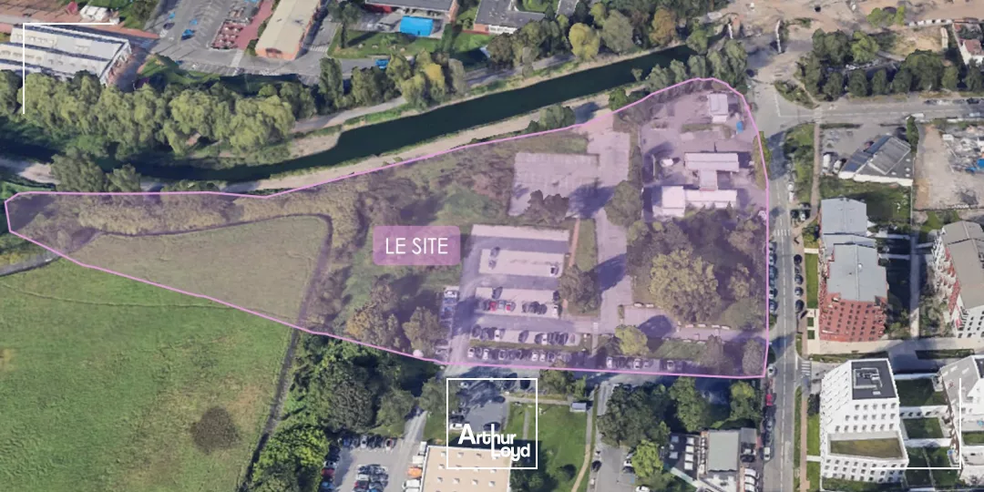 Projet Immeuble de Bureaux - Avec Parking Silo - Villeneuve d'Ascq - Accessibilité Remarquable