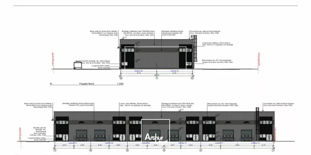 Bâtiment indépendant neuf à vendre