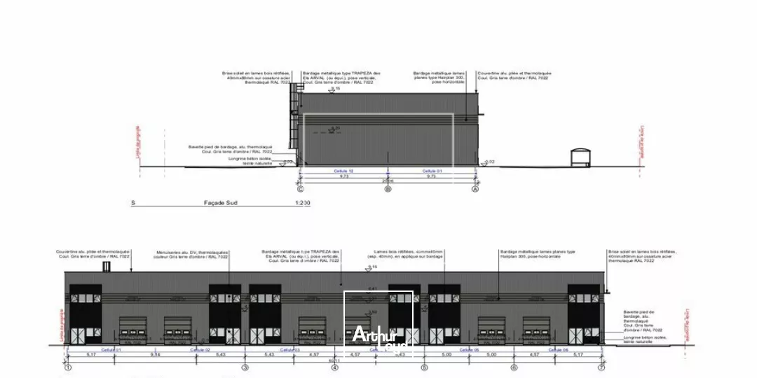 Bâtiment indépendant neuf à vendre