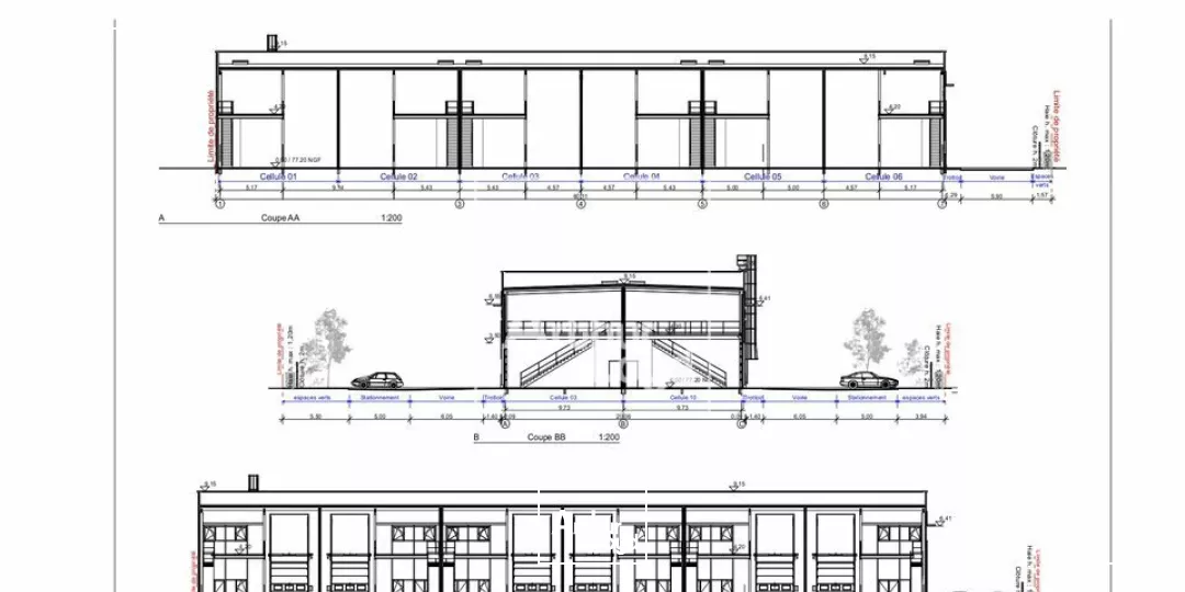 Bâtiment indépendant neuf à vendre