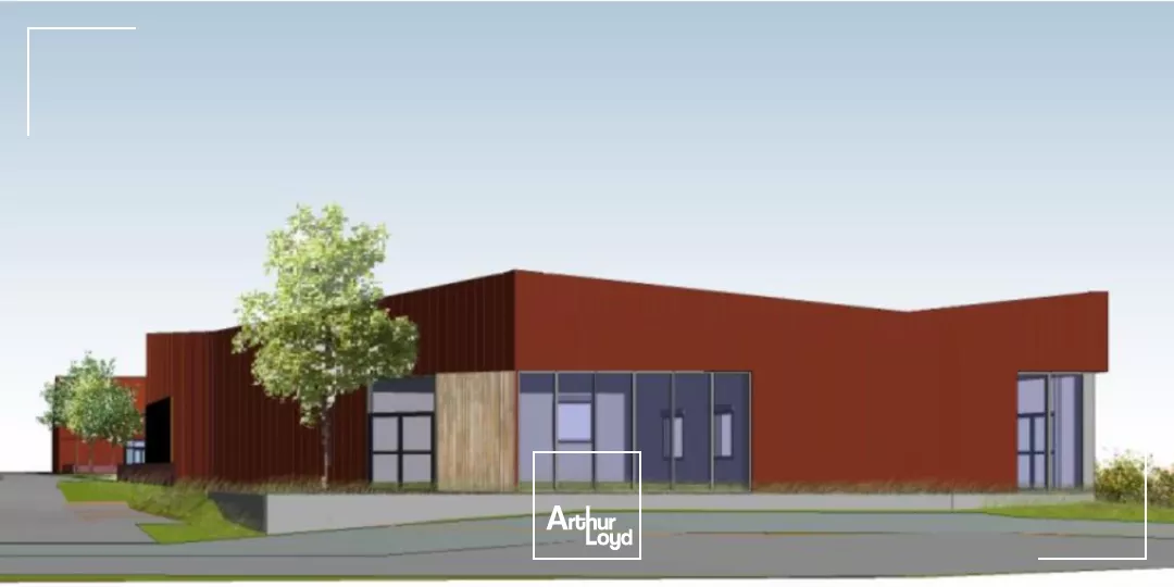 Bâtiment à vendre - 530 m² avec parkings privatifs au coeur des Weppes, proche Lille