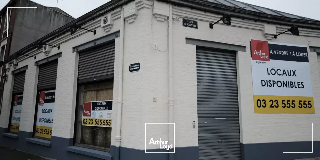 A VENDRE - LOCAL COMMERCIAL - 327 M2 - SAINT-QUENTIN