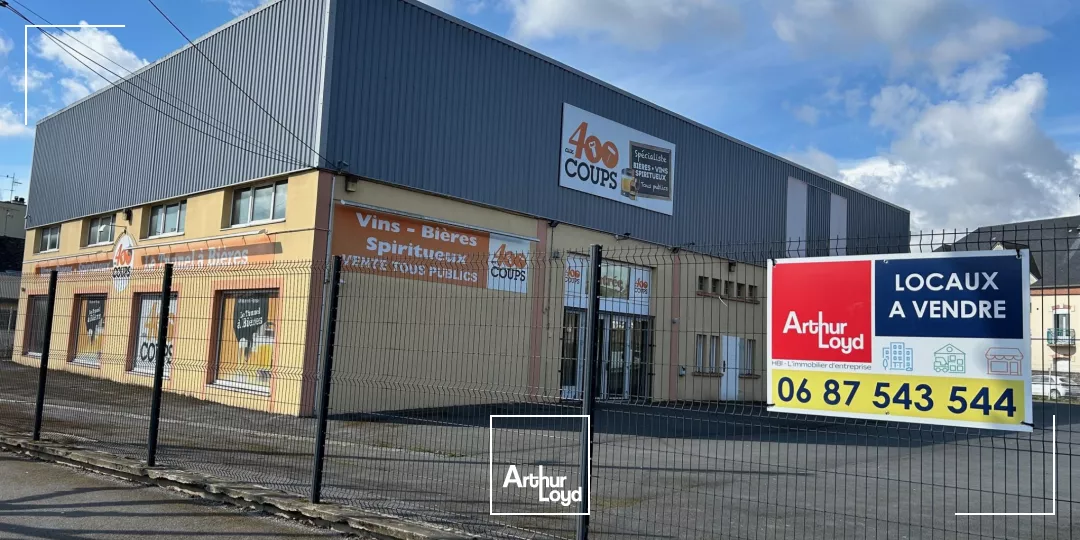 LOCAUX COMMERCIAUX - A VENDRE - 870 M2 - SAINT-QUENTIN