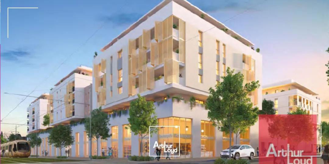 BUREAU ET COMMERCE NEUF A VENDRE - MONTPELLIER PRES D'ARENES