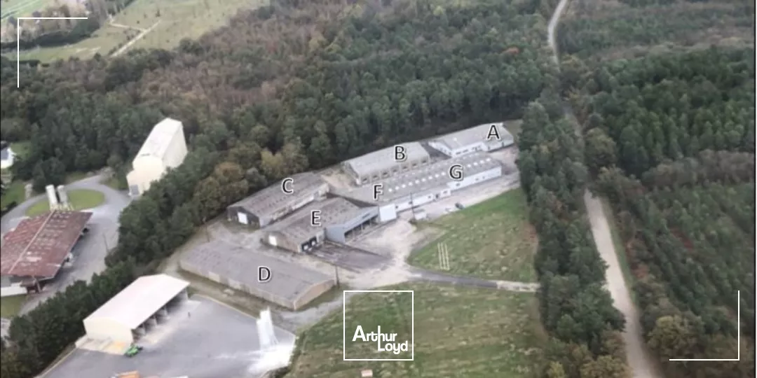 VENTE DE LOCAUX D'ACTIVITES D'ENVIRON 6 152 m² - QUESTEMBERT