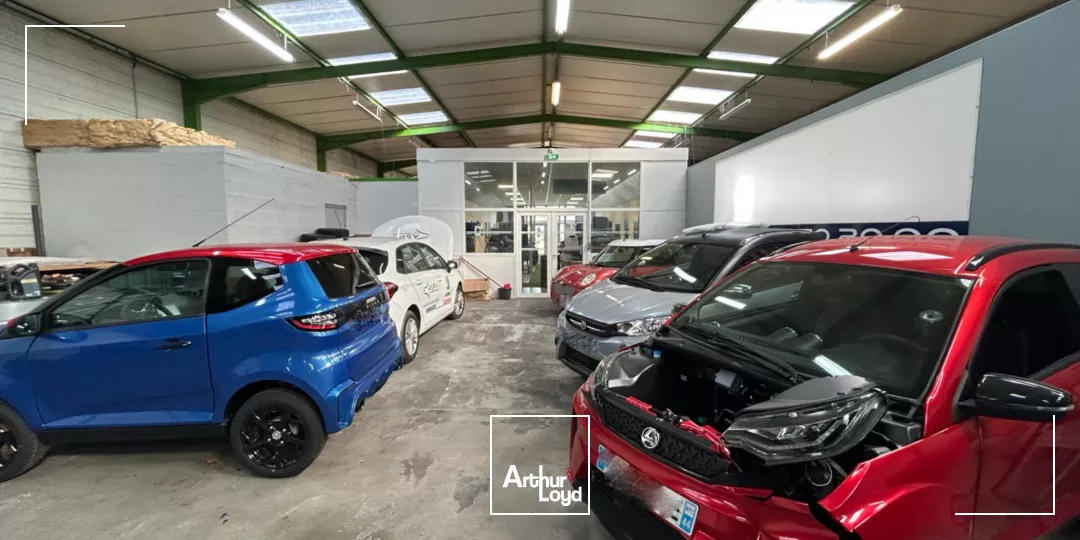 À louer : entrepôt / local d'activité - 587 m² - Saint-Herblain - axe Nantes / Saint-Nazaire