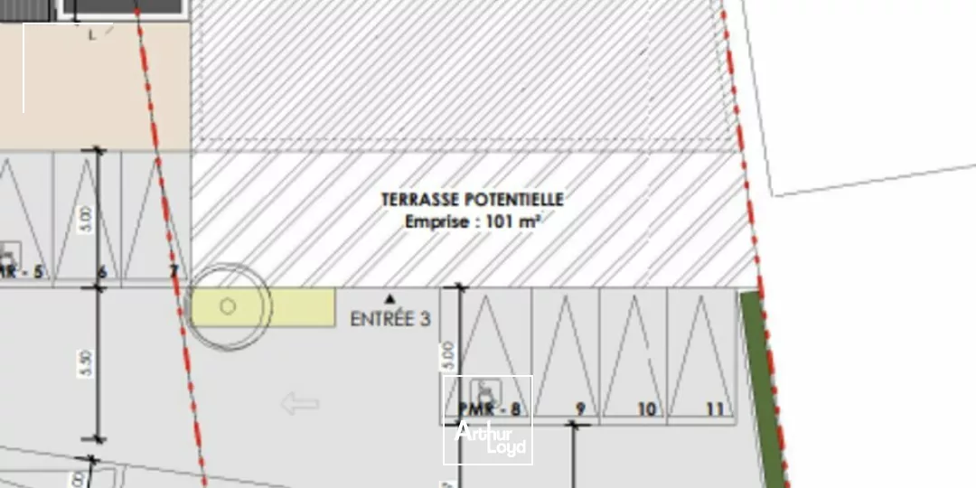 À LOUER LOCAL COMMERCIAL 483 M² EMPLACEMENT PRIVILÉGIÉ