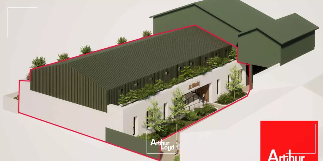 IMMEUBLE DE BUREAUX NEUF A VENDRE AVEC TERRASSES ET PARKINGS - MONTPELLIER CENTRE