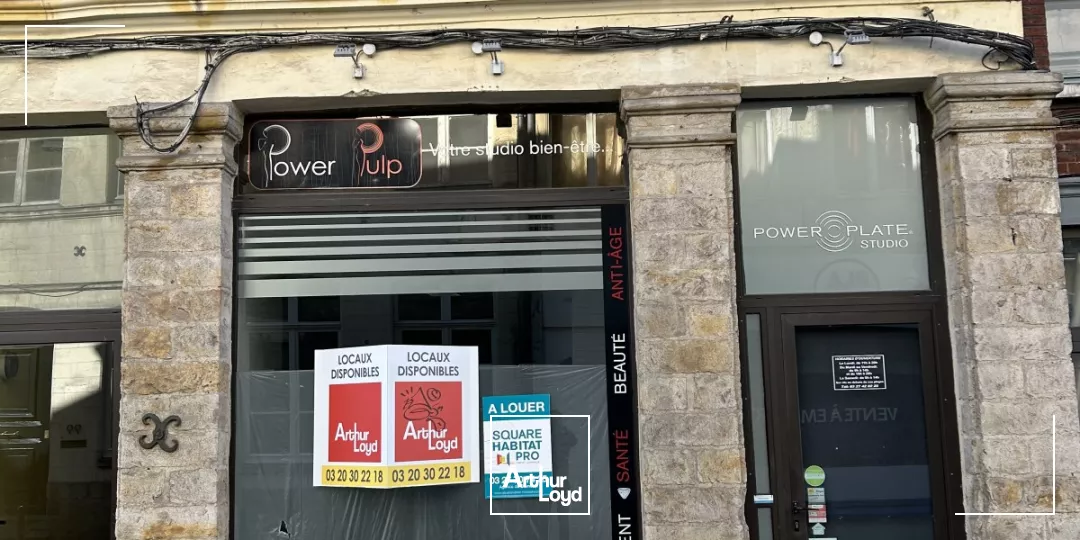 Local commercial à louer dans le vieux valenciennes, surface de 85m2