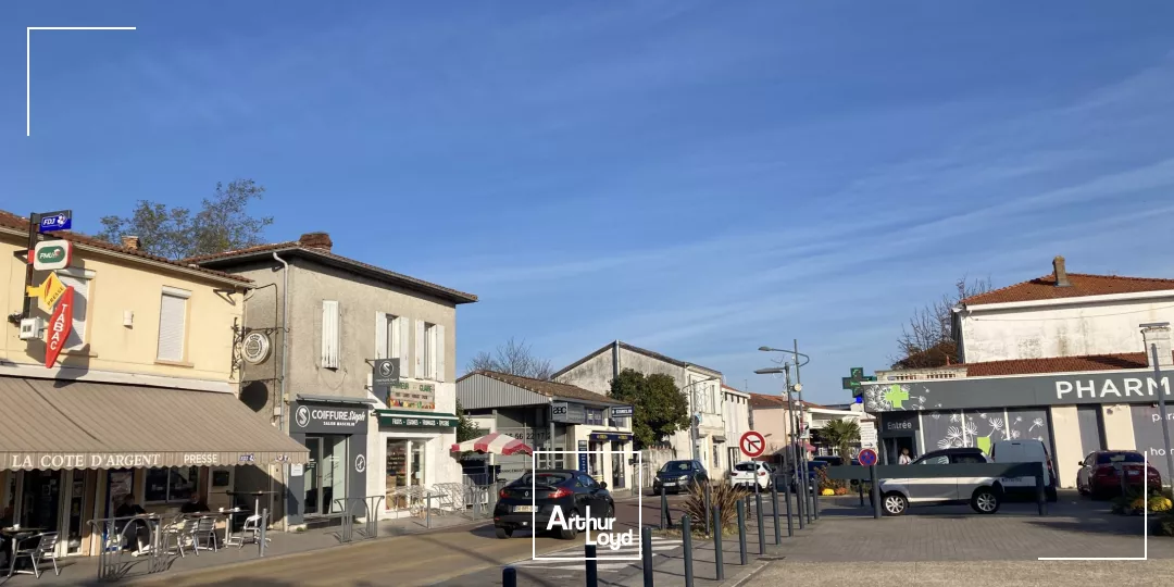 Local commercial ou professionnel à vendre en pied d'immeuble à Gujan-Mestras sur un axe très fréquenté