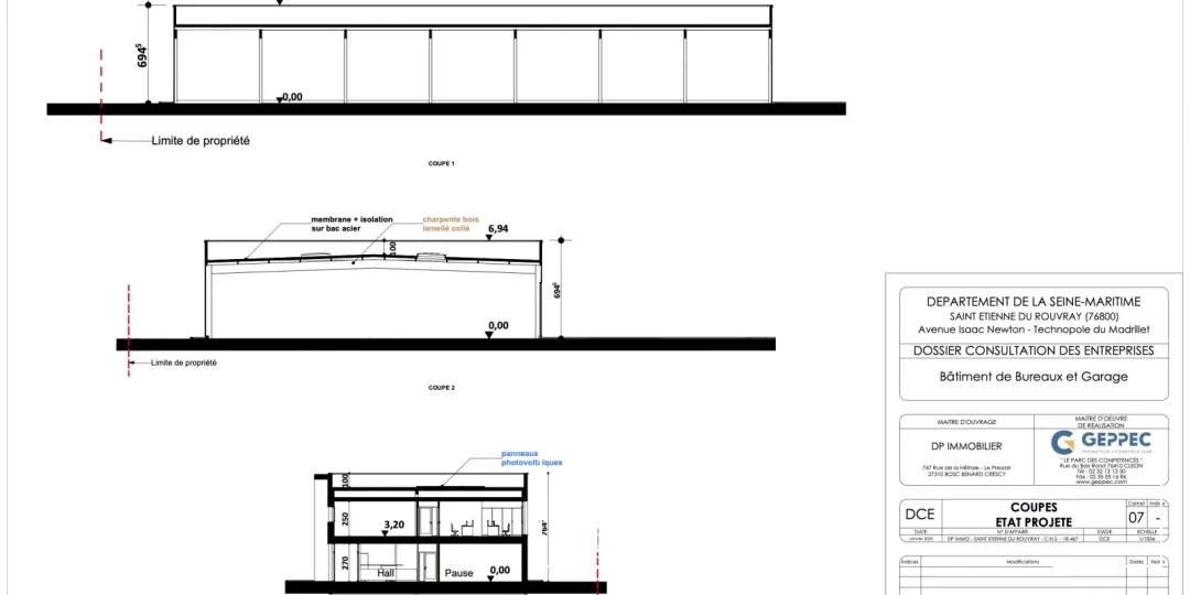 Locaux d'activité à vendre à SAINT ETIENNE DU ROUVRAY 76800
