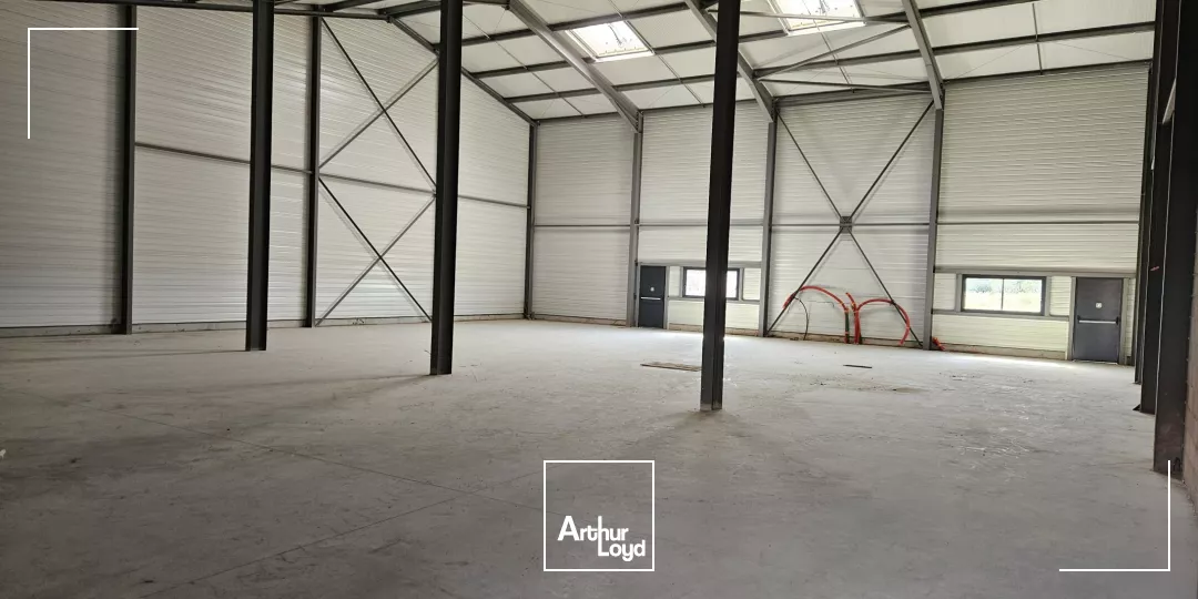 Rare à Lézignan-Corbières, local d'activité à louer de 480 m2 divisibles à partir de 240 m2