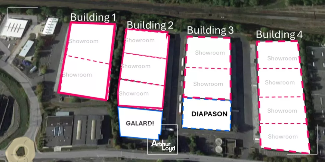 Entrepôts ICPE divisibles entièrement rénovés à partir de 2686 m² - Saint-Witz, site premium proche Roissy CDG - location en bail commercial