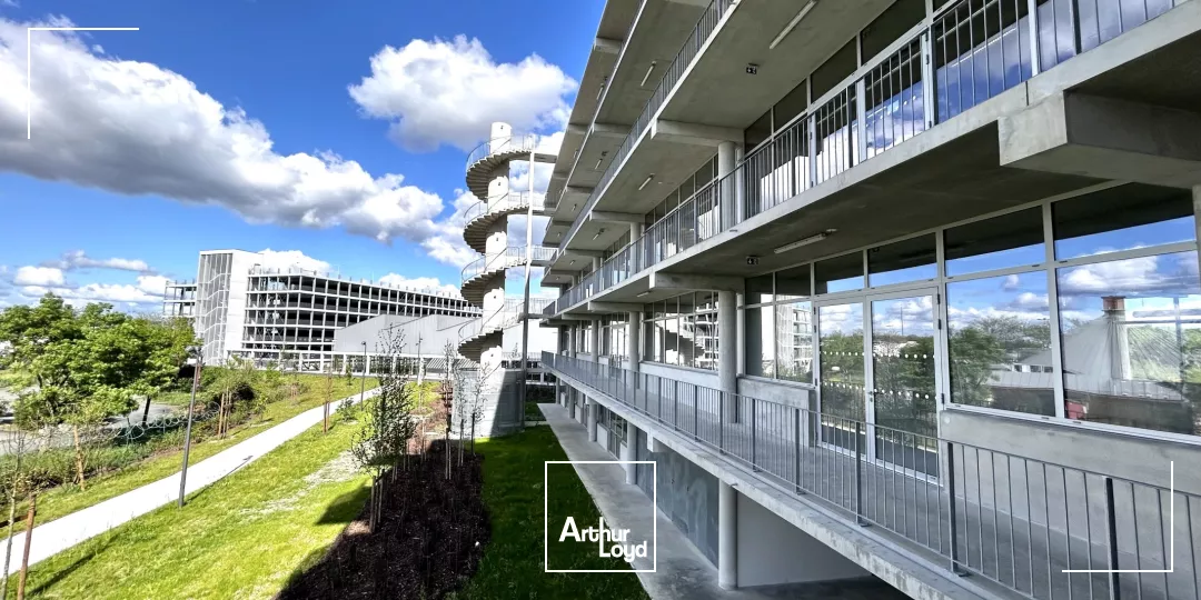 A louer - Plateaux de bureaux neufs à partir de 181 m² - Villenave d'Ornon - Natura Park Office - Domaine de Geneste