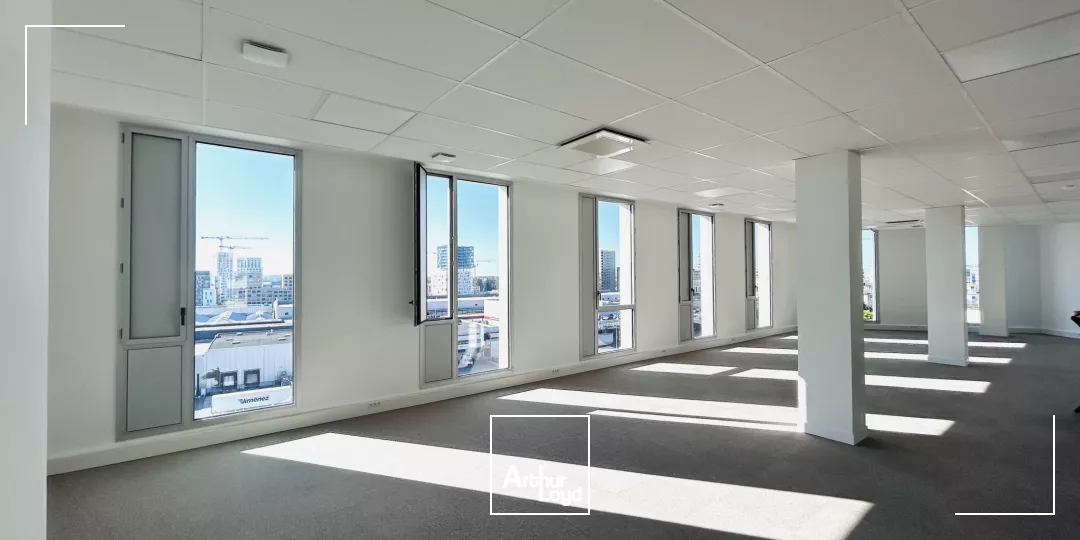 A louer - Immeuble de bureaux neufs de 3 037 m² divisibles - Bordeaux Euratlantique