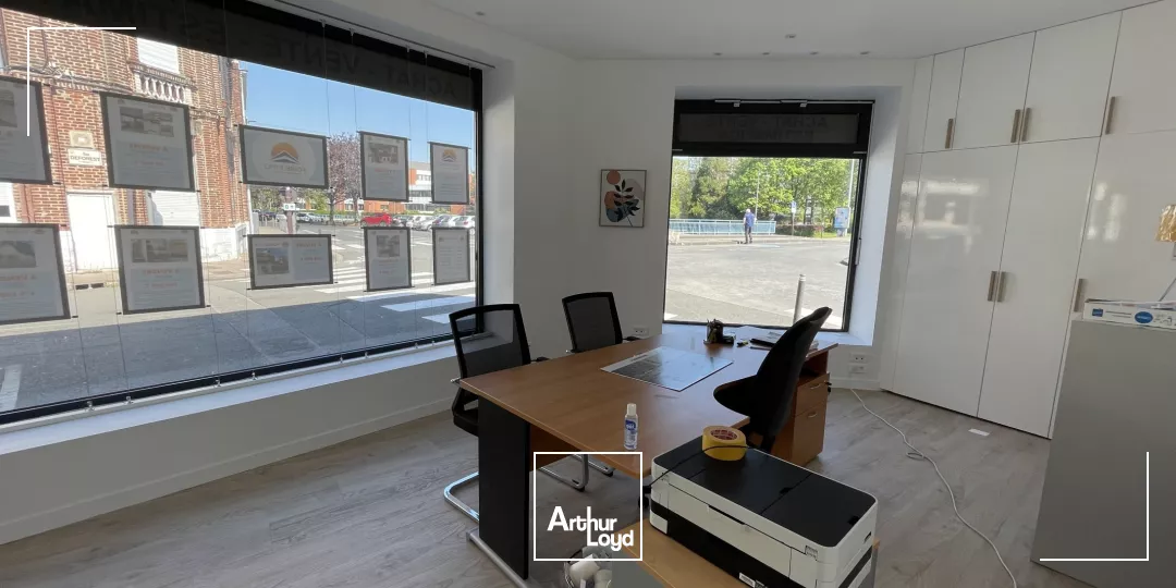 Bureaux avec linéaire 