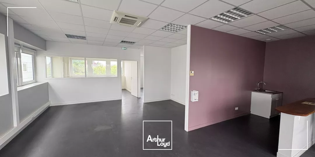 Bureaux avec open-space à vendre Orléans 130 m2- Loiret (45)