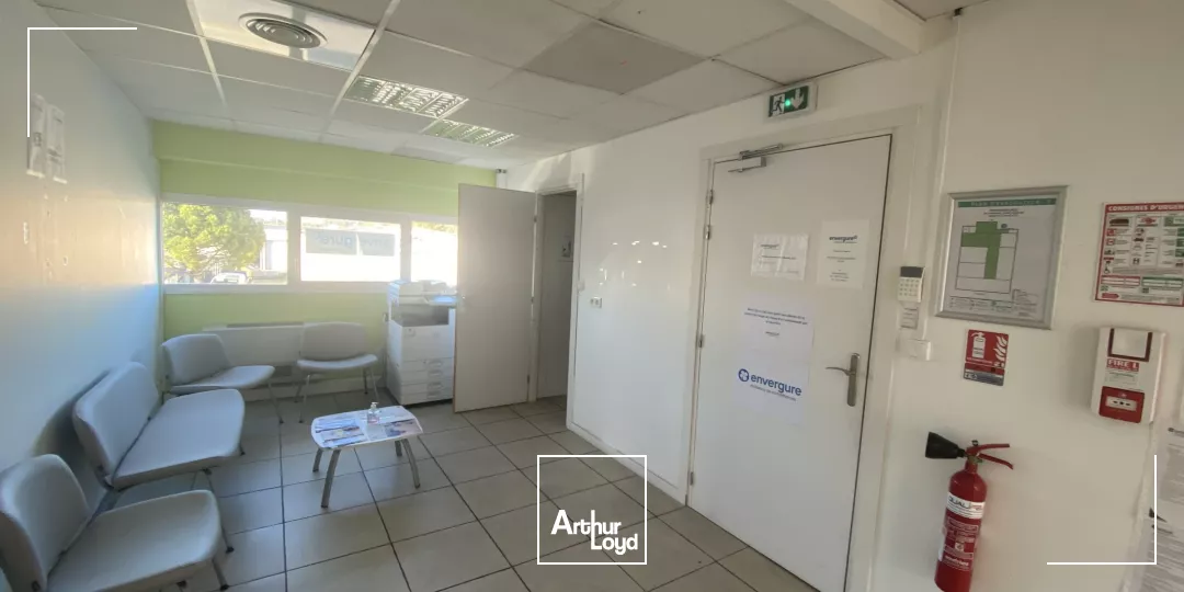 BUREAUX 300 M² DIVISIBLES À LOUER ZONE ECOPOLIS MARTIGUES