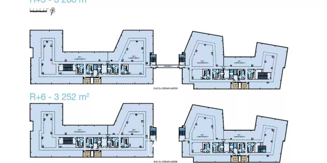 West Plaza à Colombes - Bureaux lumineux - Nombreux services sur site - Terrasses et cadre exceptionnel
