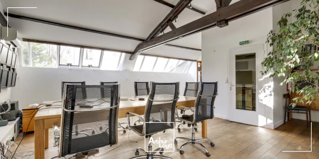 Bureaux de caractère atypiques type Show Room, à Levallois-Perret