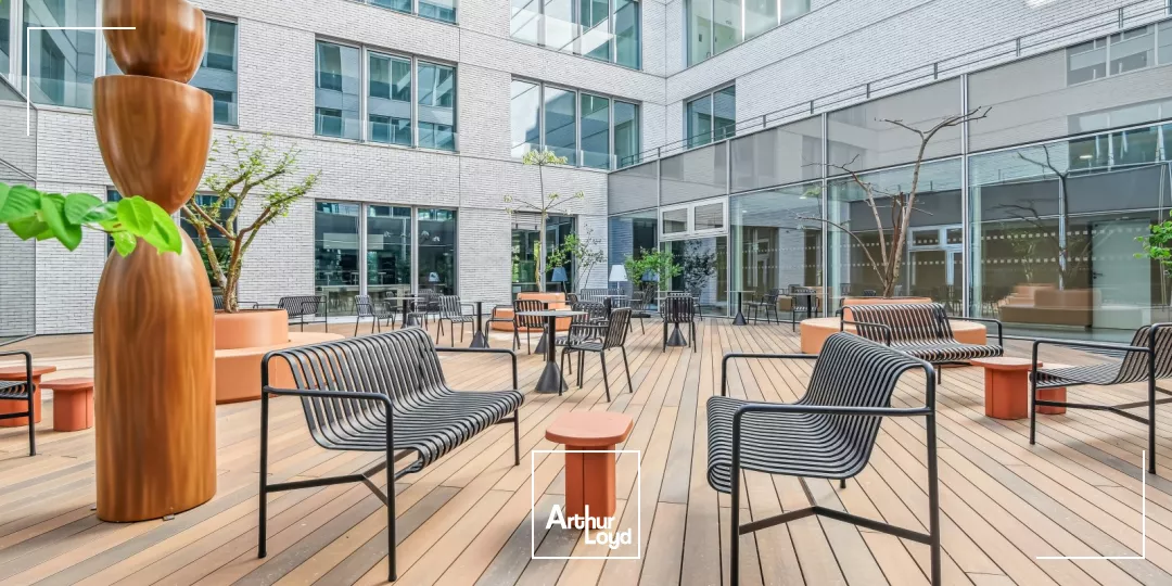 Bureaux neufs labellisés, avec Rooftop et nombreuses prestations hauts de gamme