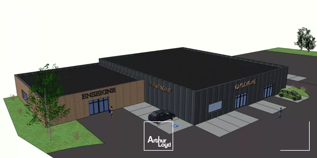 Entrepôt à louer sur axe passant - Béthune