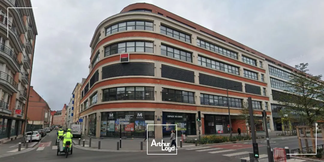 Bureaux à louer Lille - plateau avec terrasses au coeur d'un immeuble rénové proche du centre-ville