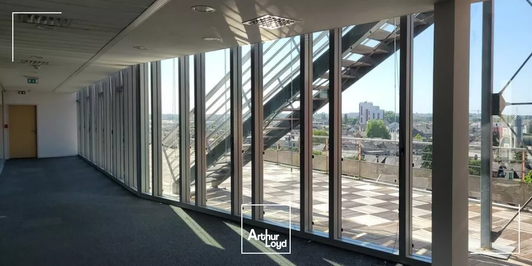 VENTE BUREAUX 625m²-TERRASSE LE MANS GARE TGV